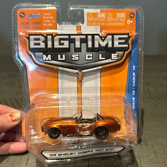 Jada Bigtime Muscle ‘65 Shelby Cobra 427 S/C - Picture 1 of 4